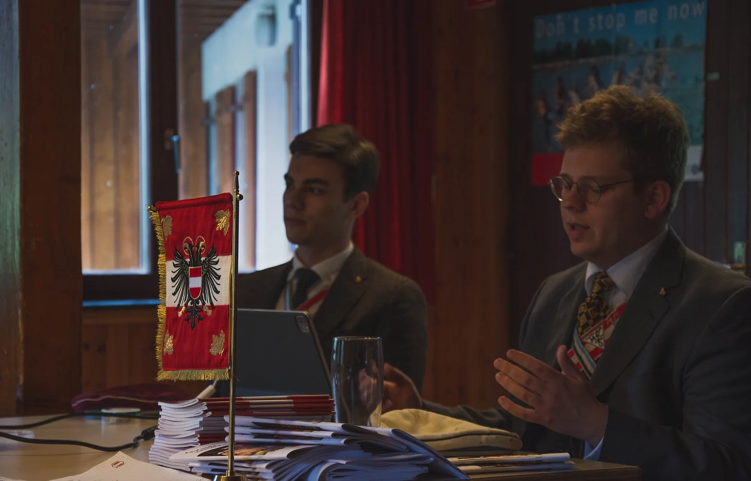 Vortrag über den Mittelschüler-Kartell-Verband